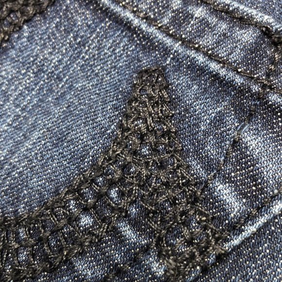 LIKE NEW TRUE RELIGION STELLA SKINNY JEANS 27x33 MADE IN USA 🇺🇸 - Picture 14 of 14